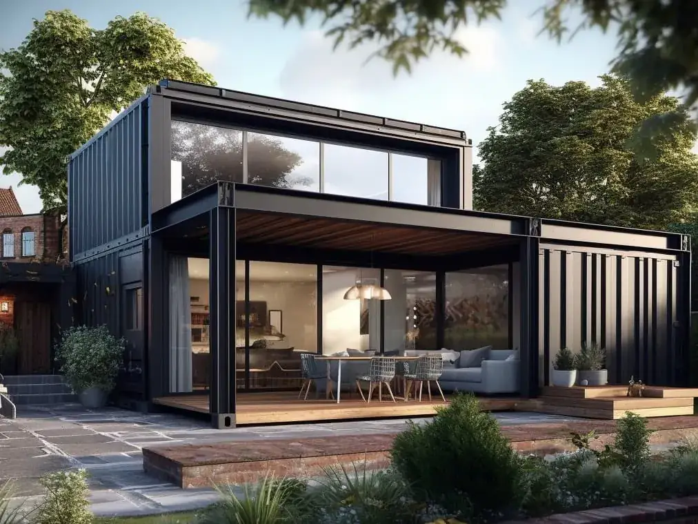 Maison container, construction modulaire